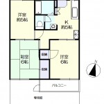 南向き専用庭付き(間取)