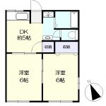 1階角部屋、日当たりの良い室内です。(間取)