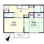 南向きで明るいお部屋です。