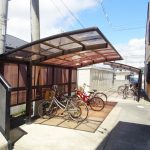屋根付き駐輪場