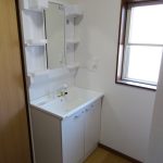 シャワー付き洗面台