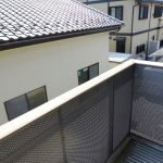 日当たり良好のバルコニー