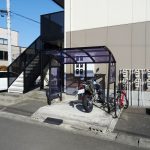 屋根付き駐輪場