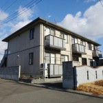 南向きの日当たり良好(外観)