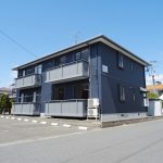 前面に遮蔽物が無い(外観)