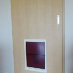 ペット用のくぐり戸