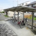 屋根付き駐輪場