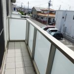 日当たりの良いバルコニー