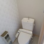 シャワー付きトイレ