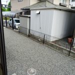 建物前面