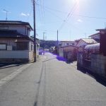 前面道路
