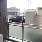 洗濯物が雨で濡れにくいビルトインバルコニー