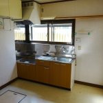 キッチン、換気に最適な窓付き(内装)