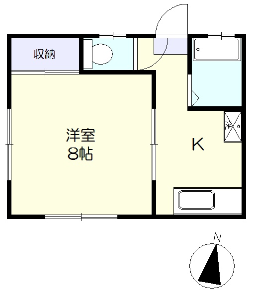 1階角部屋(間取)