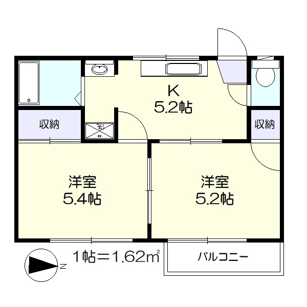 2Ｋ(間取)