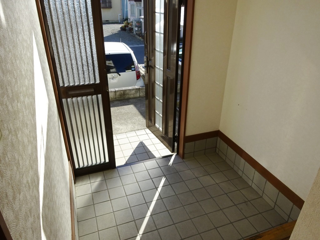 少し広めの玄関