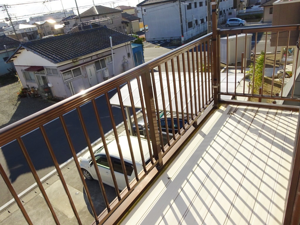 少し広めのバルコニー