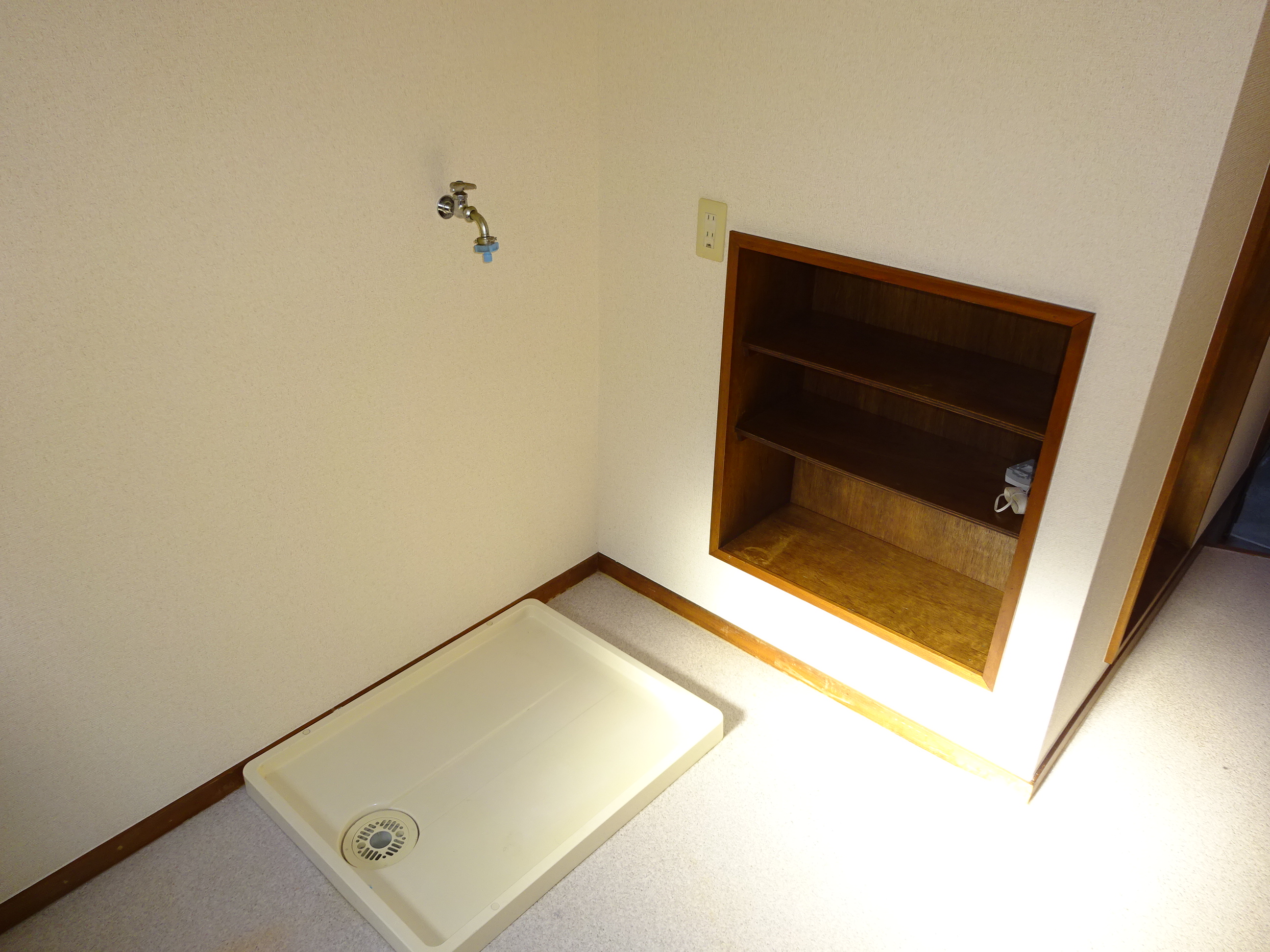 室内洗濯機置き場