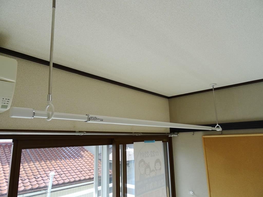 室内洗濯物干し