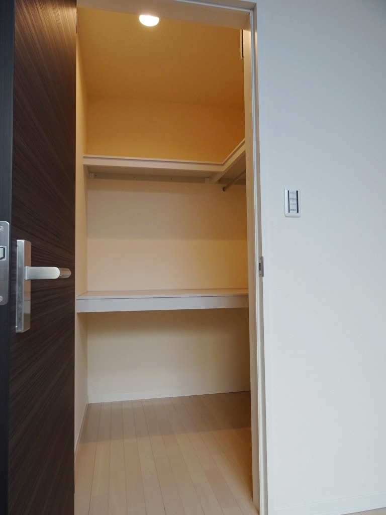 6.3帖北側洋室のウォークインクローゼット