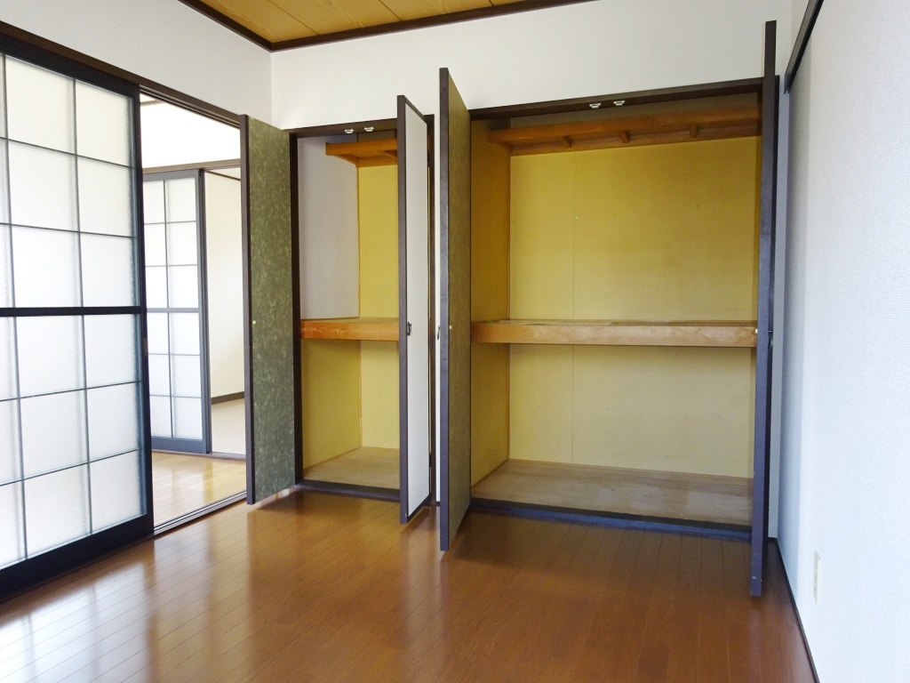 豊富な収納
