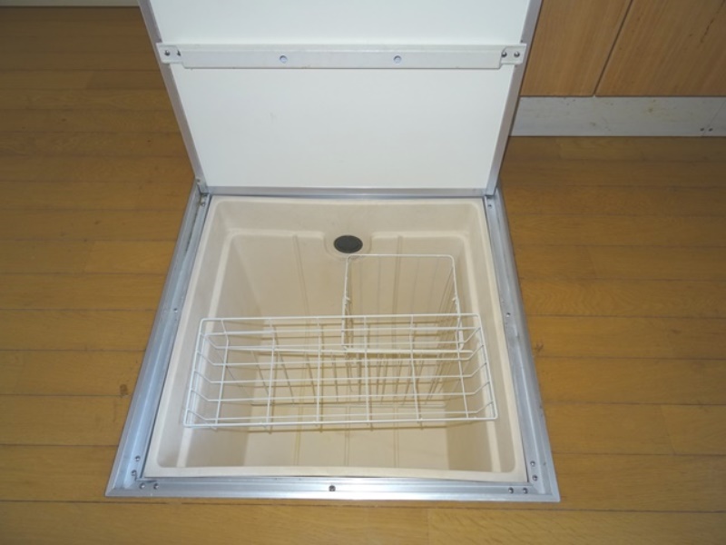 キッチンの床下収納