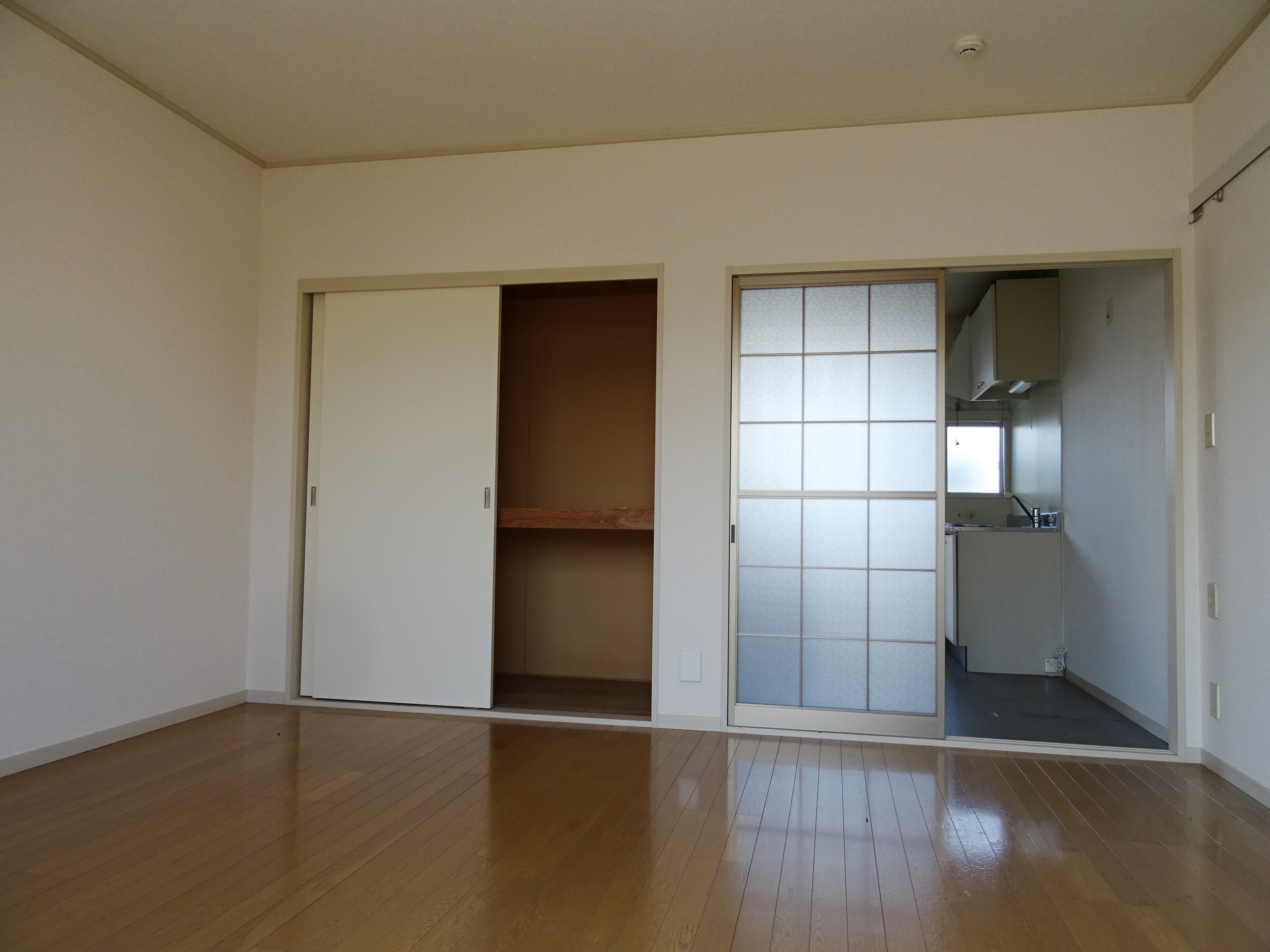 洋室8帖の収納 (内装)