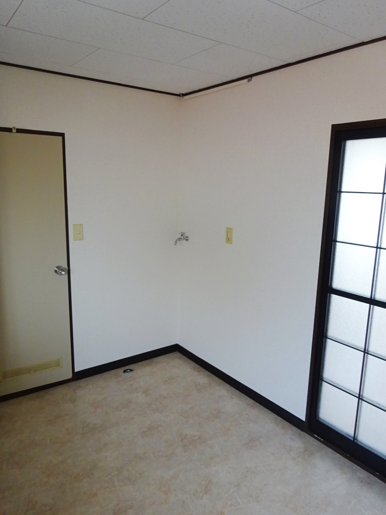 室内洗濯機置き場