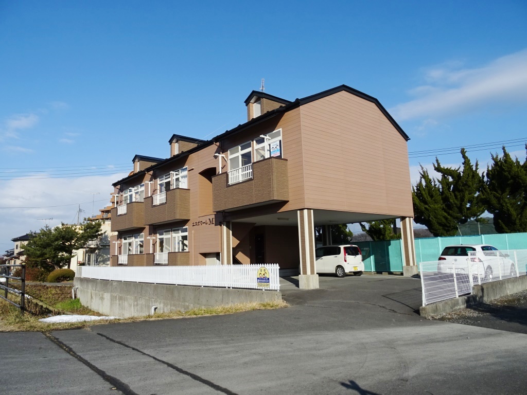 南向きで日当たり良好です。(外観)