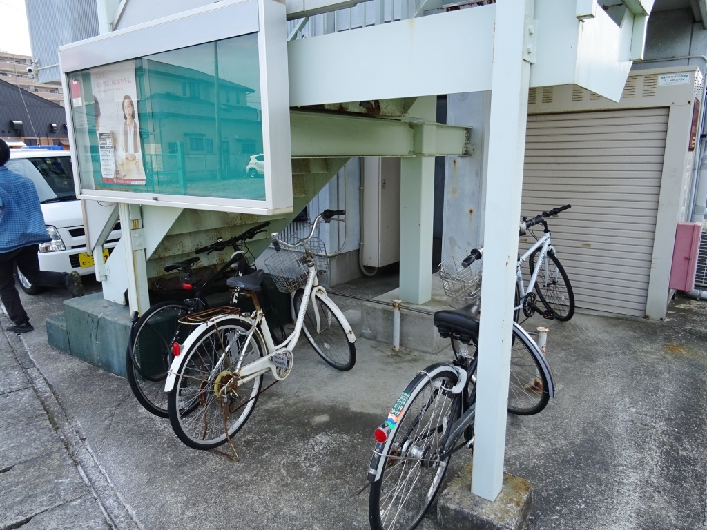 敷地内の駐輪場