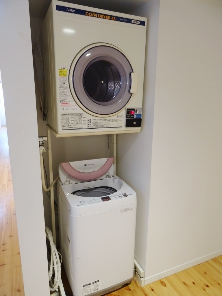 乾燥機付きの洗濯機