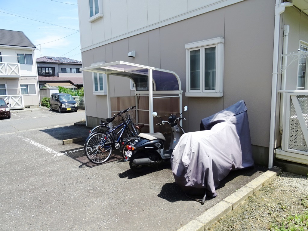 屋根付き駐輪場