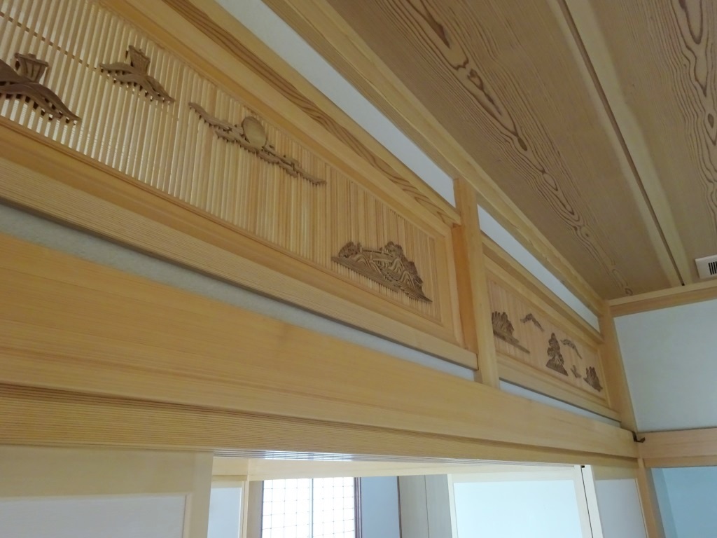 和室の欄間