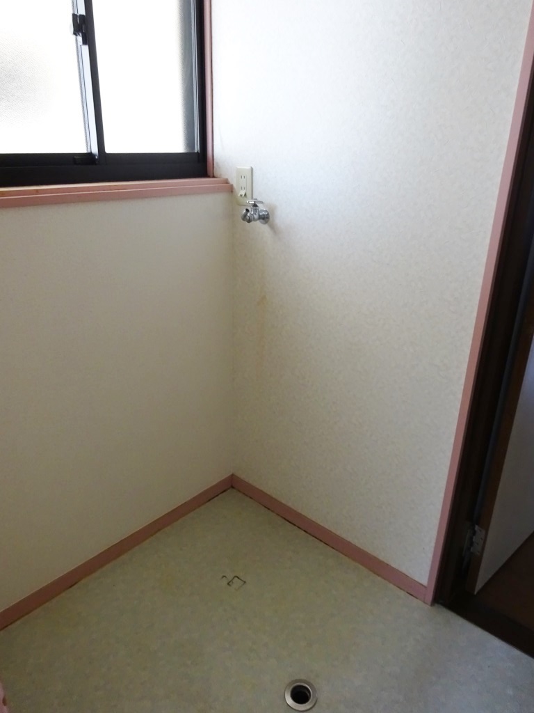 室内洗濯機置き場
