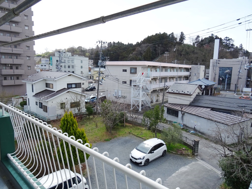 3階の為、眺めが良いです。