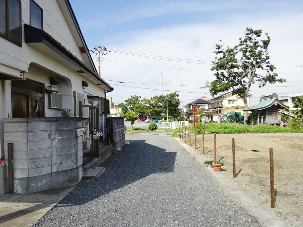 南側の私道