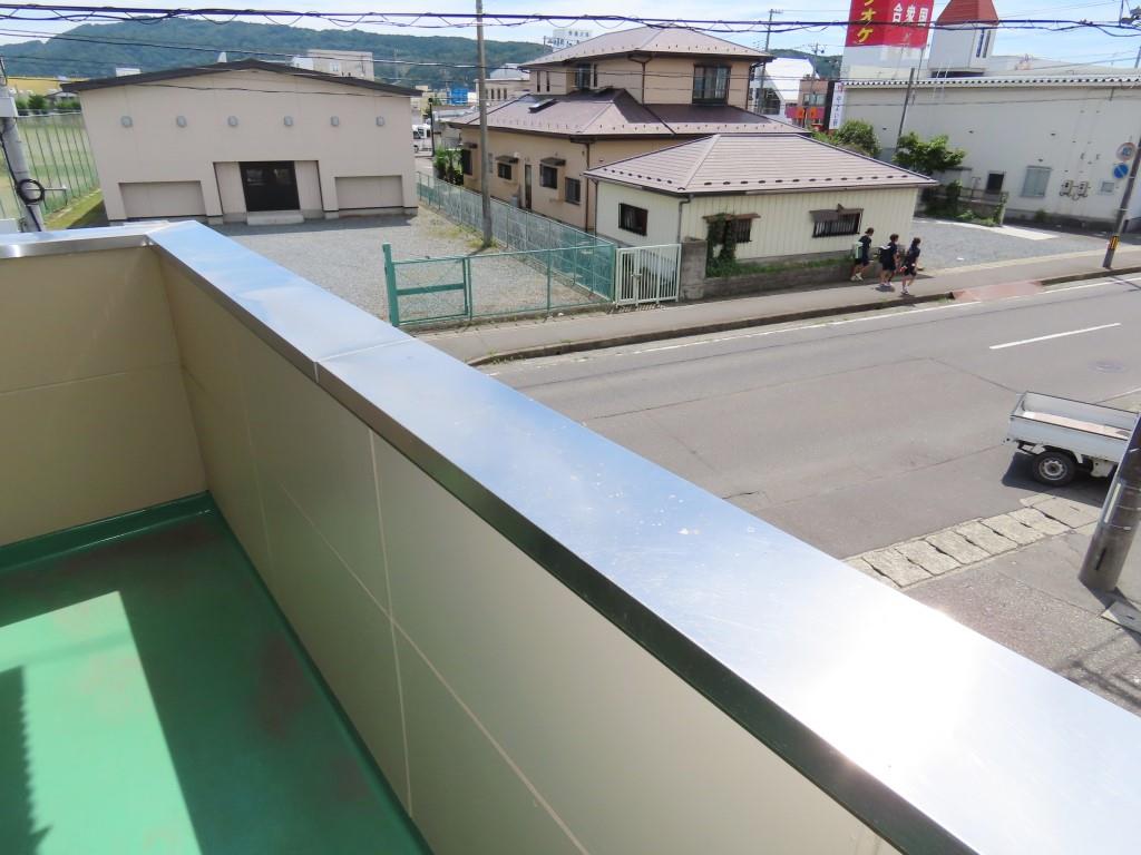 玄関前