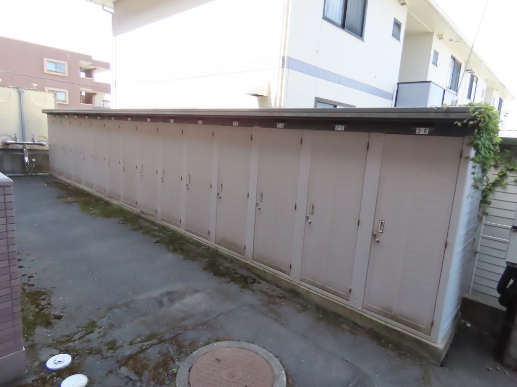 各部屋に物置