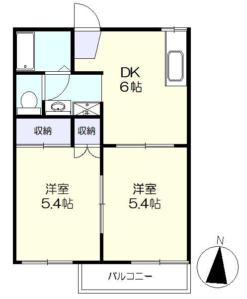 南向きバルコニー (間取)