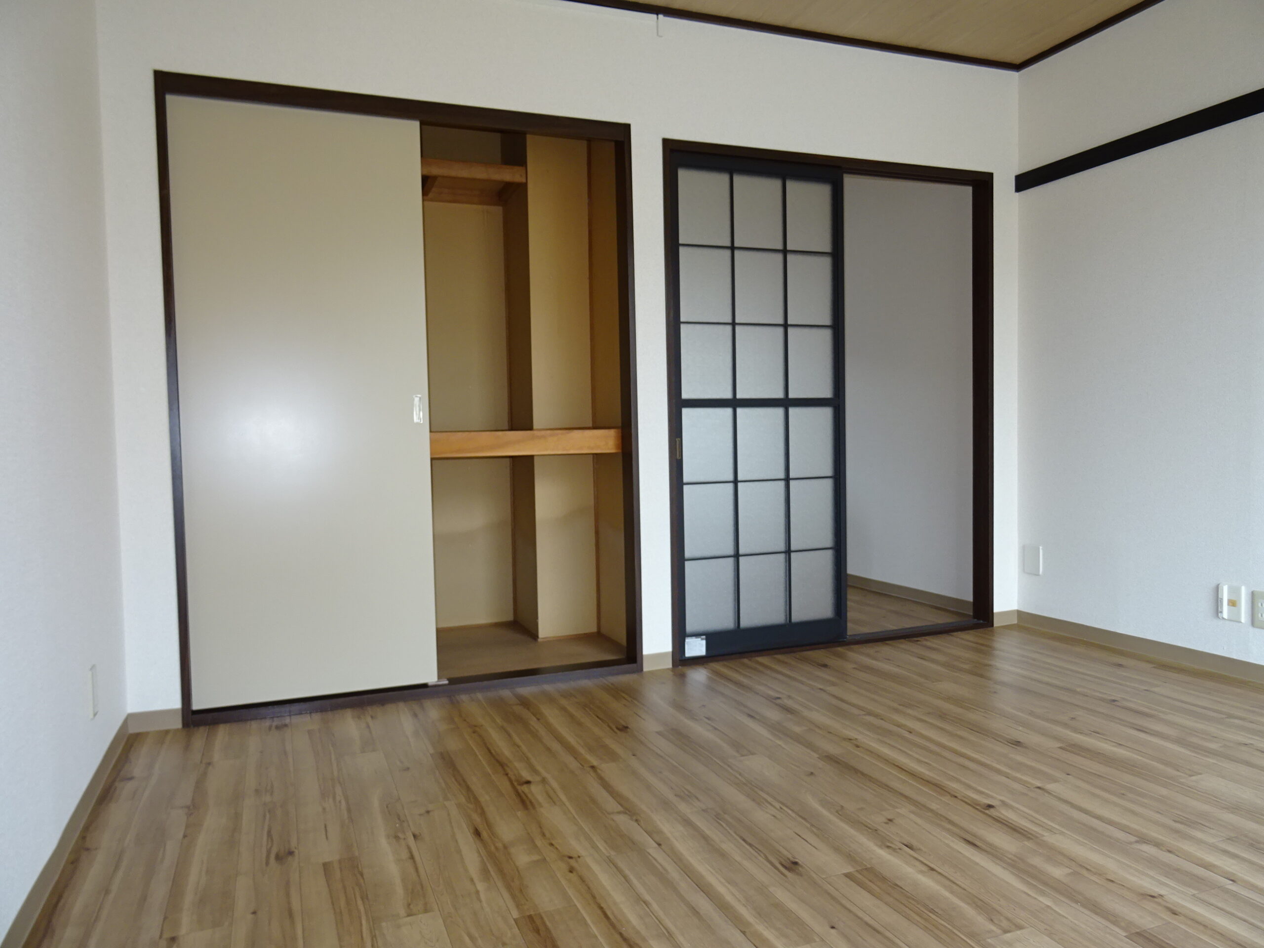 洋室の収納です。