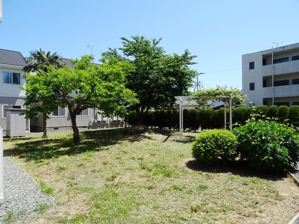 緑が多い共用部