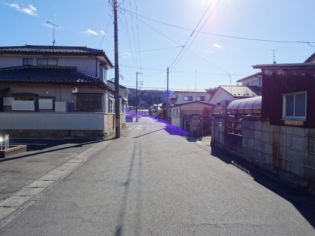 前面道路