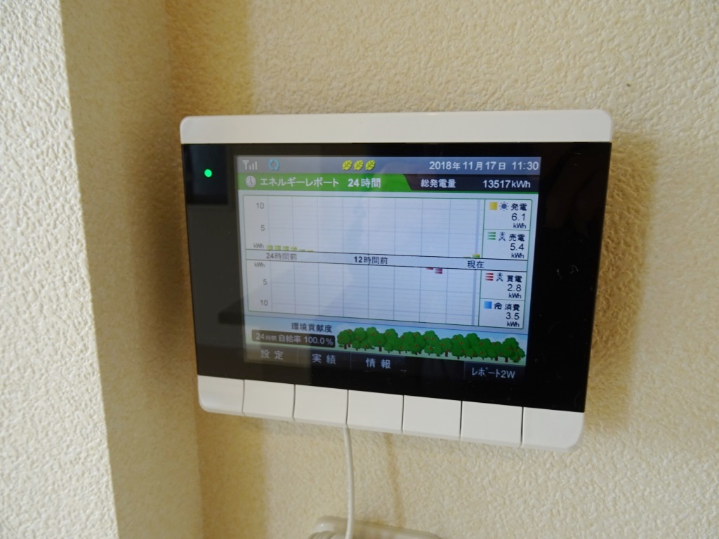 入居者売電パネル