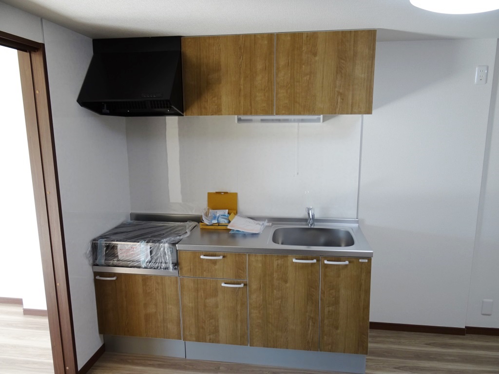 ＩＨ2口付きのキッチン (キッチン)