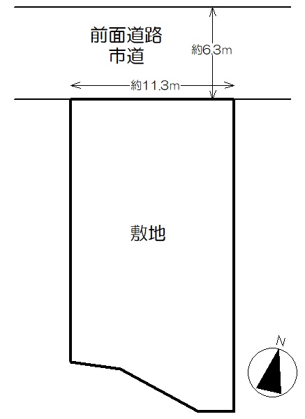 敷地面積70坪 (間取)