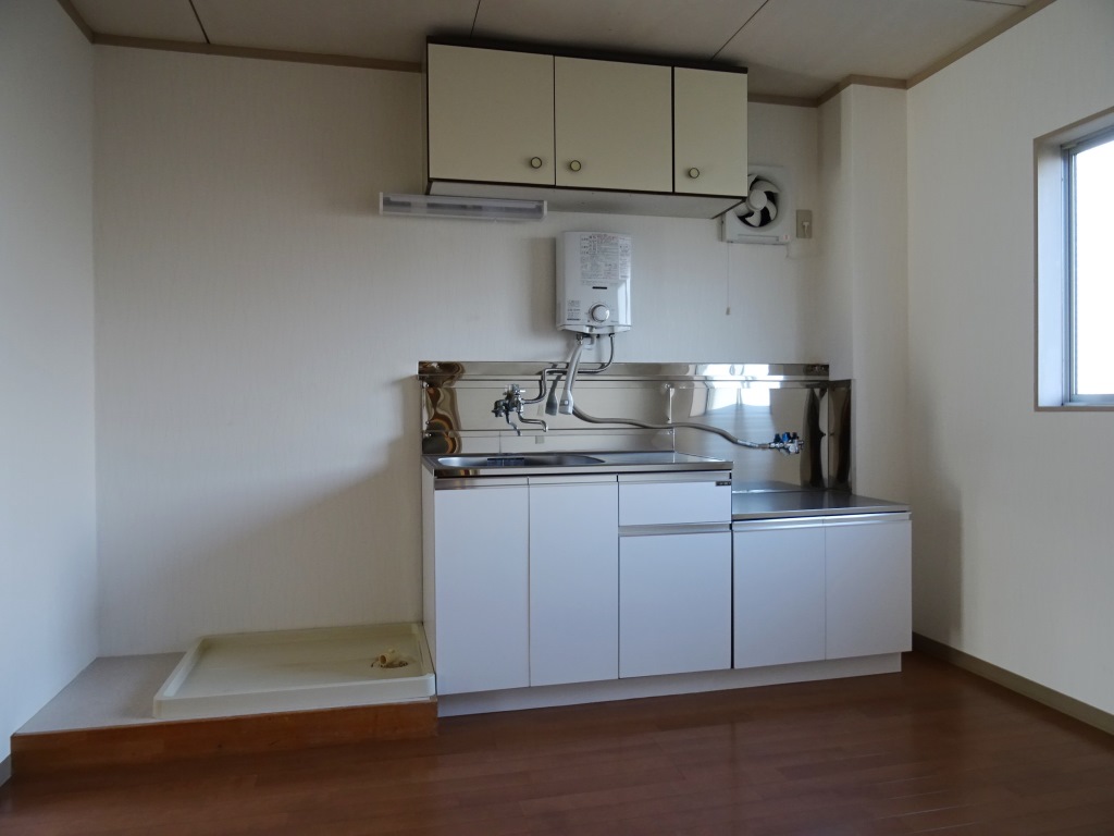 マンションのキッチン (居間)
